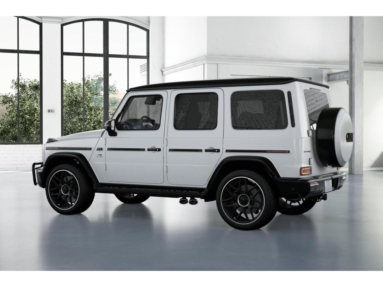 New 2027 MANUFAKTUR Moonlight White Magno Mercedes-Benz G 63 AMG® image 31