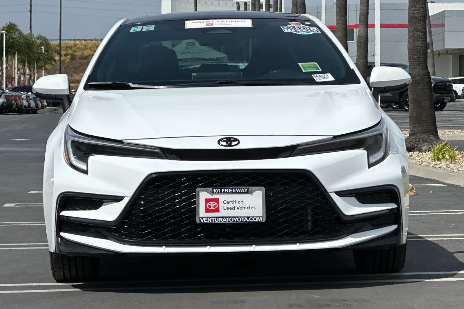 Certified Used 2024 Ice Cap/Midnight Black Metallic Toyota XSE image 9