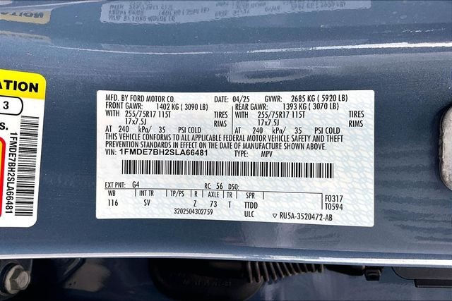 Used 2025 Azure / Gray Metallic Ford Big Bend image 12