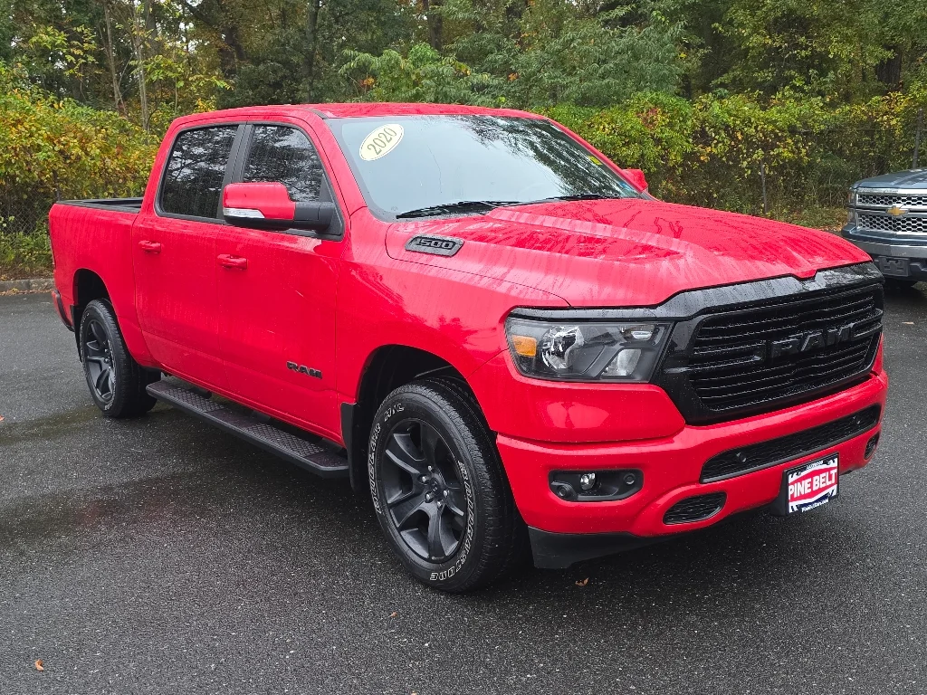 Used 2020 Flame Red Clear Coat Ram Big Horn/Lone Star image 10