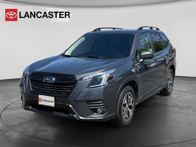 Used 2022 Magnetite Gray Metallic Subaru Premium image 3
