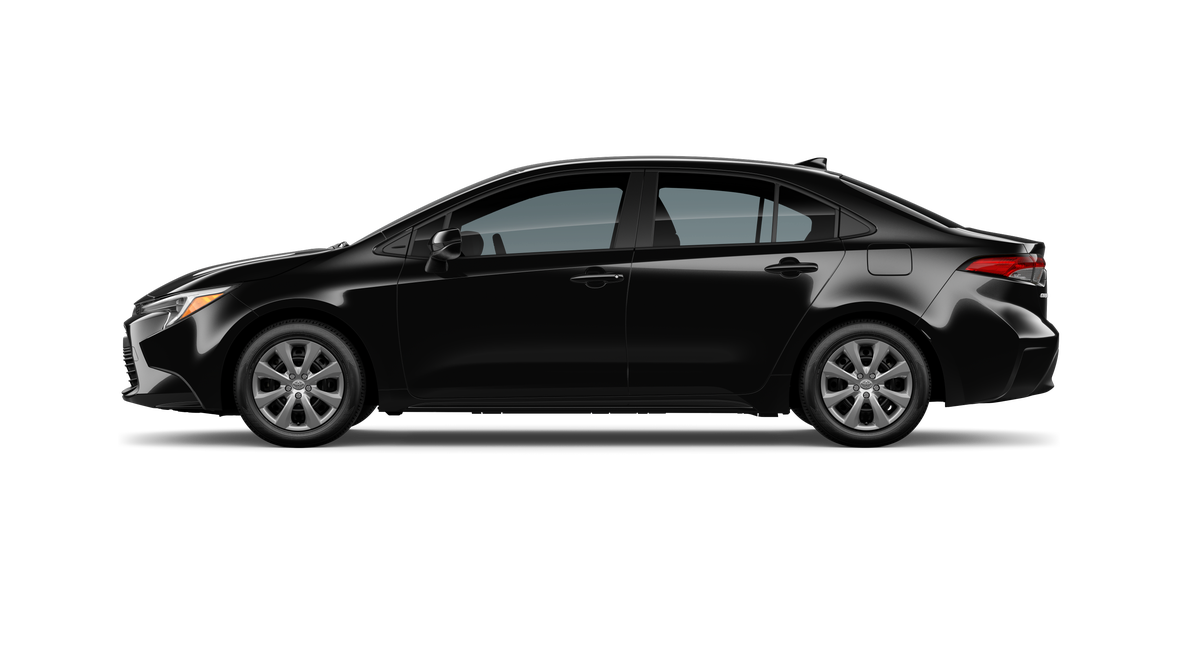 New 2026 Midnight Black Metallic Toyota Hybrid LE image 25