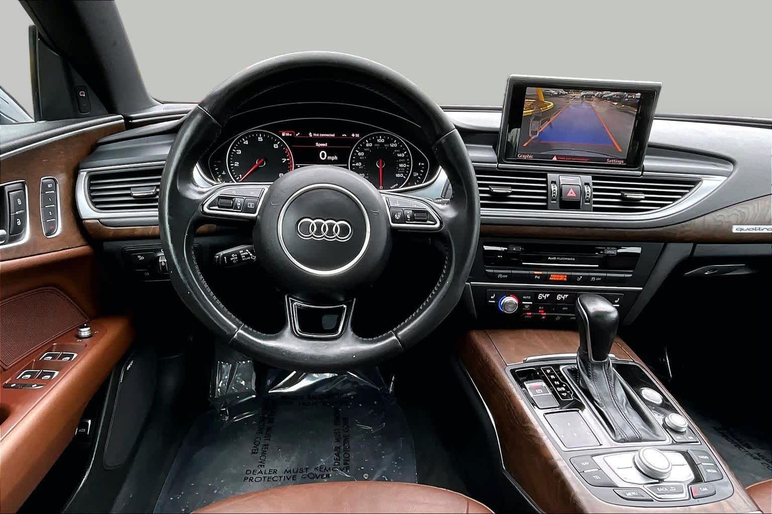 Used 2016 Moonlight Blue Metallic Audi 3.0 Premium Plus image 6