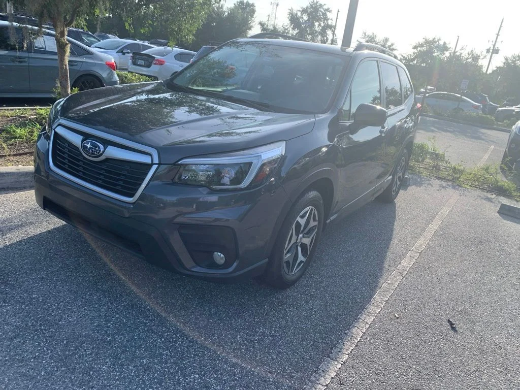 Used 2021 Gray Subaru Premium image 2
