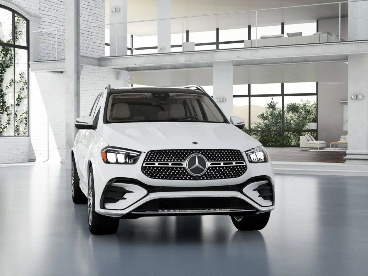 New 2026 Polar White Mercedes-Benz GLE 450 image 8