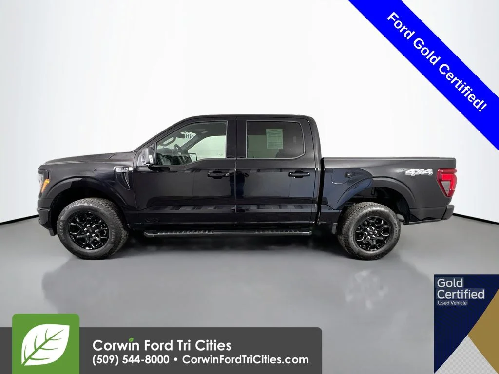 Certified Used 2025 Agate Black Metallic Ford XLT image 6