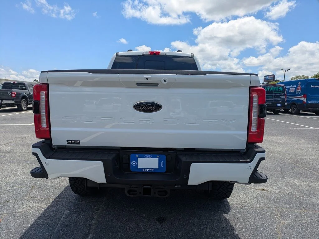 New 2026 Star White Metallic Tri-Coat Ford Lariat image 5