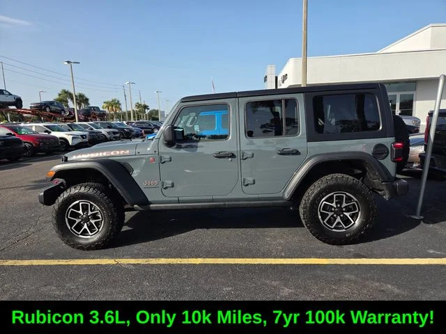 Certified Used 2026 Gray Jeep Rubicon image 4