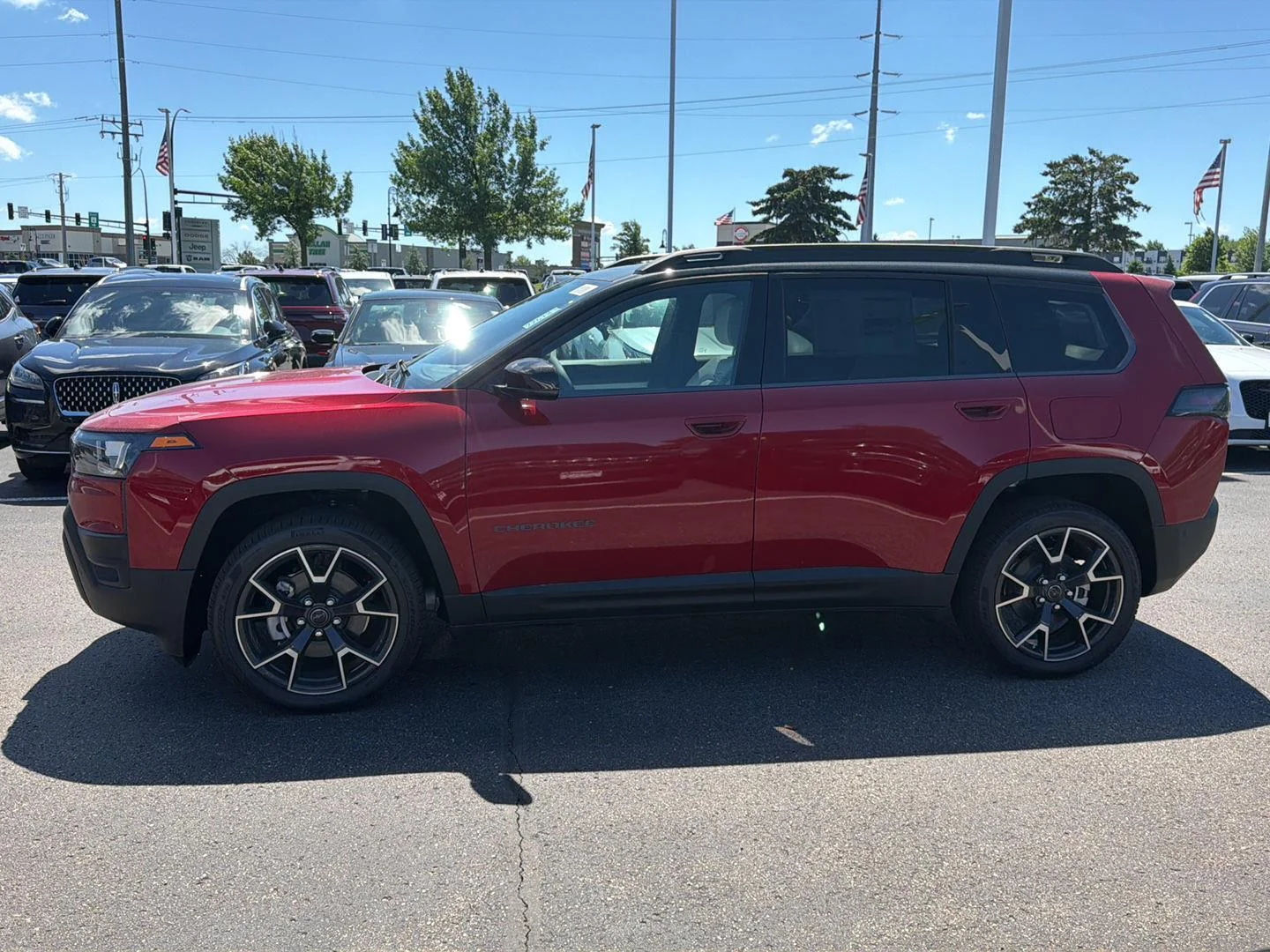 New 2026 Red Hot Pearl-Coat Exterior Paint Jeep Overland image 4
