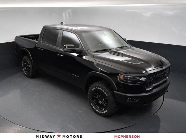 New 2026 Ram 1500 Rebel 4D Crew Cab in McPherson #26D001 Midway