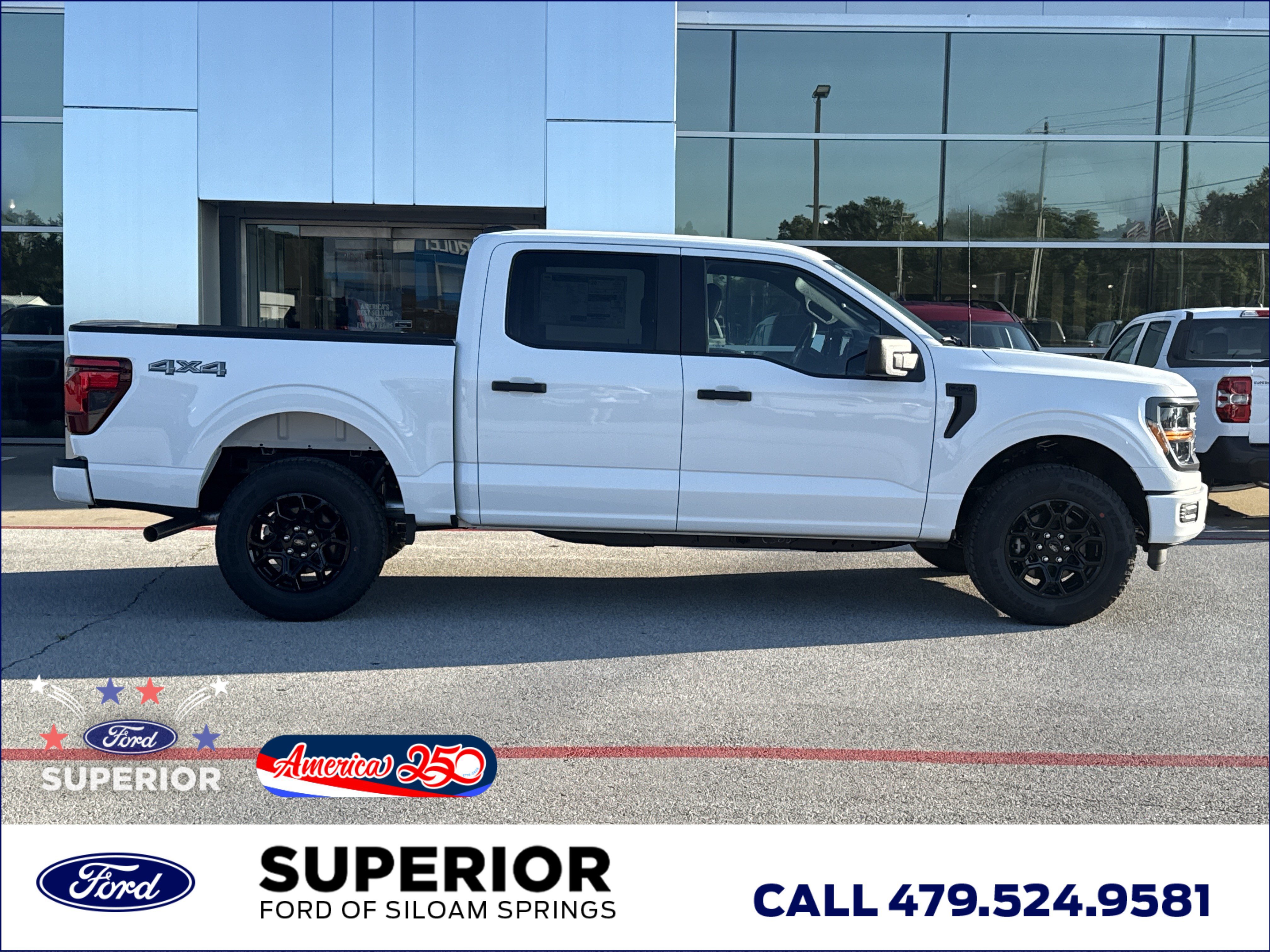 New 2026 Oxford White Ford STX 4WD image 2