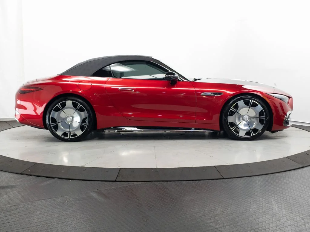 Certified Used 2026 MANUFAKTUR Garnet Red Metallic (Red Ambiance) Mercedes-Benz Maybach SL 680 image 33