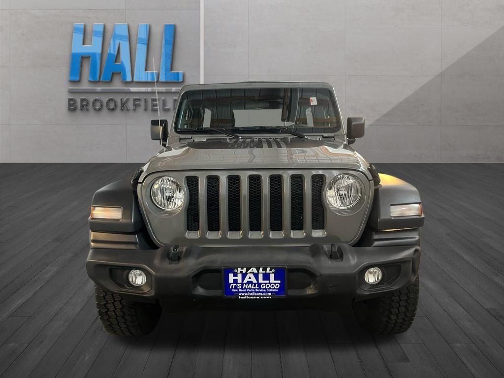 Used 2018 Gray Jeep Unlimited Sport image 9