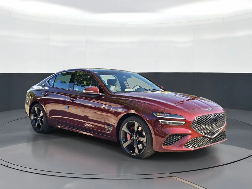 New 2026 Red Genesis 3.3T Sport Prestige image 2