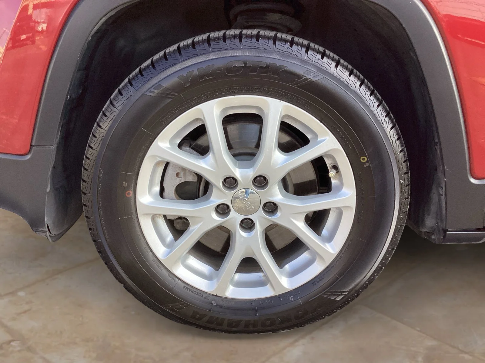 Certified Used 2017 Deep Cherry Red Crystal Pearlcoat Jeep Latitude image 29