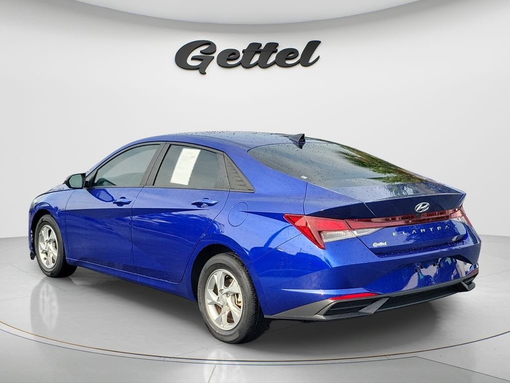 Certified Used 2023 Blue Hyundai SE image 7