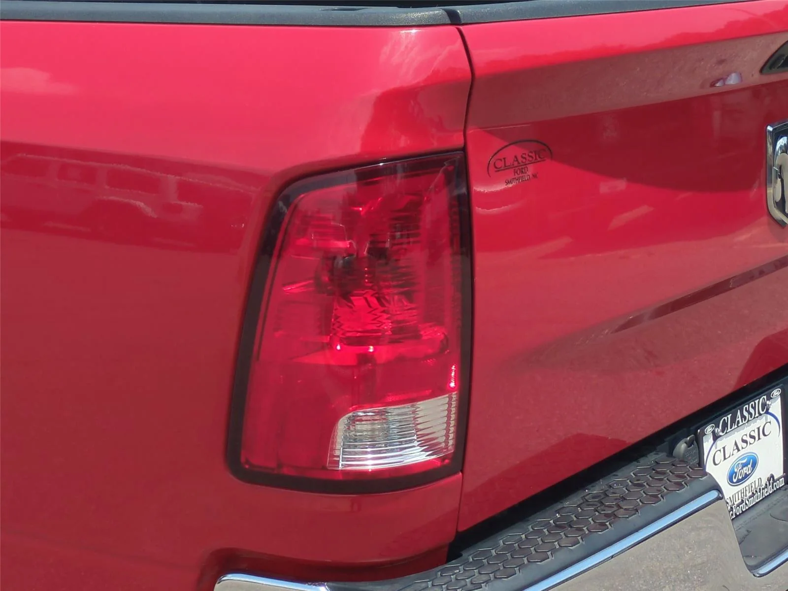 Used 2021 Flame Red Clearcoat Ram Tradesman image 12