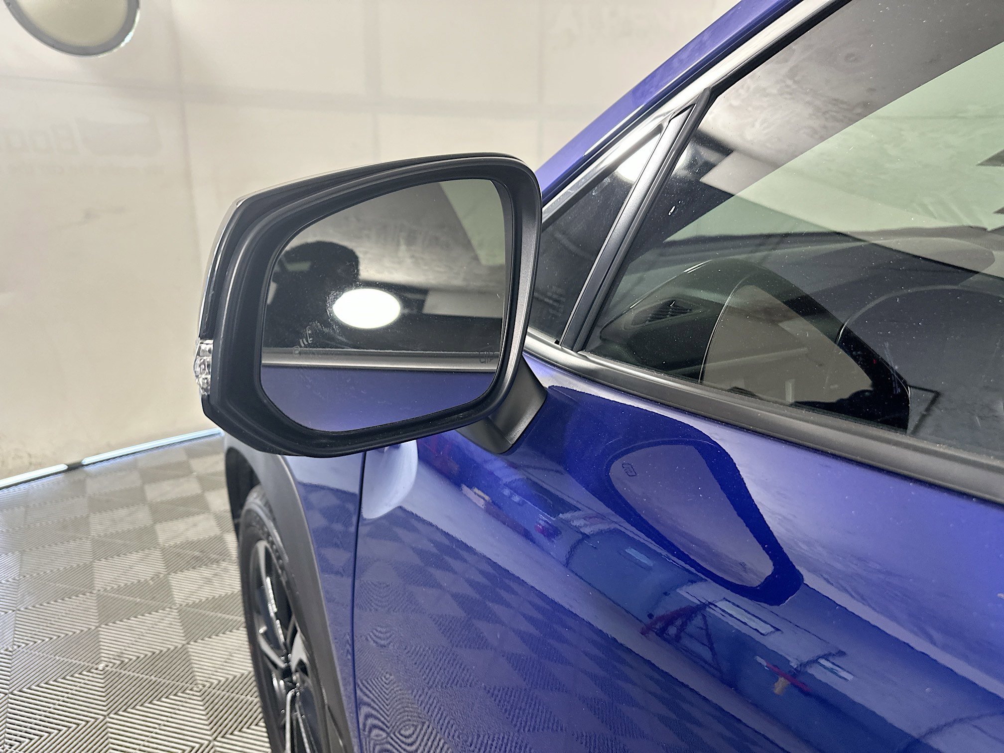 Used 2025 Blue Toyota Hybrid XSE image 10