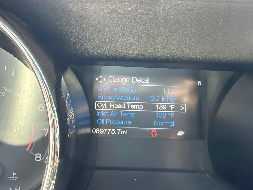 Used 2017 White Platinum Clearcoat Metallic Ford EcoBoost Premium image 13