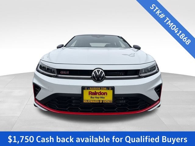 New 2026 Pure White w/Deep Blk Rf Volkswagen Autobahn image 2