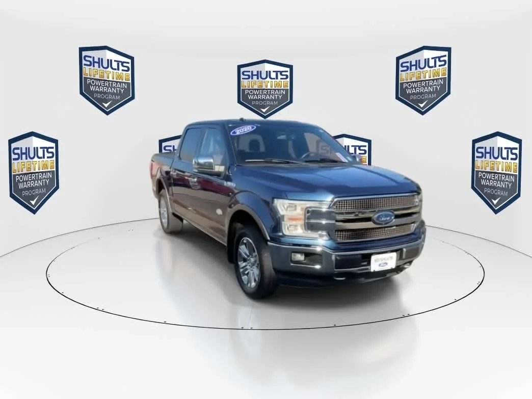 Used 2020 Blue Jeans/Stone Gray Ford King Ranch image 4