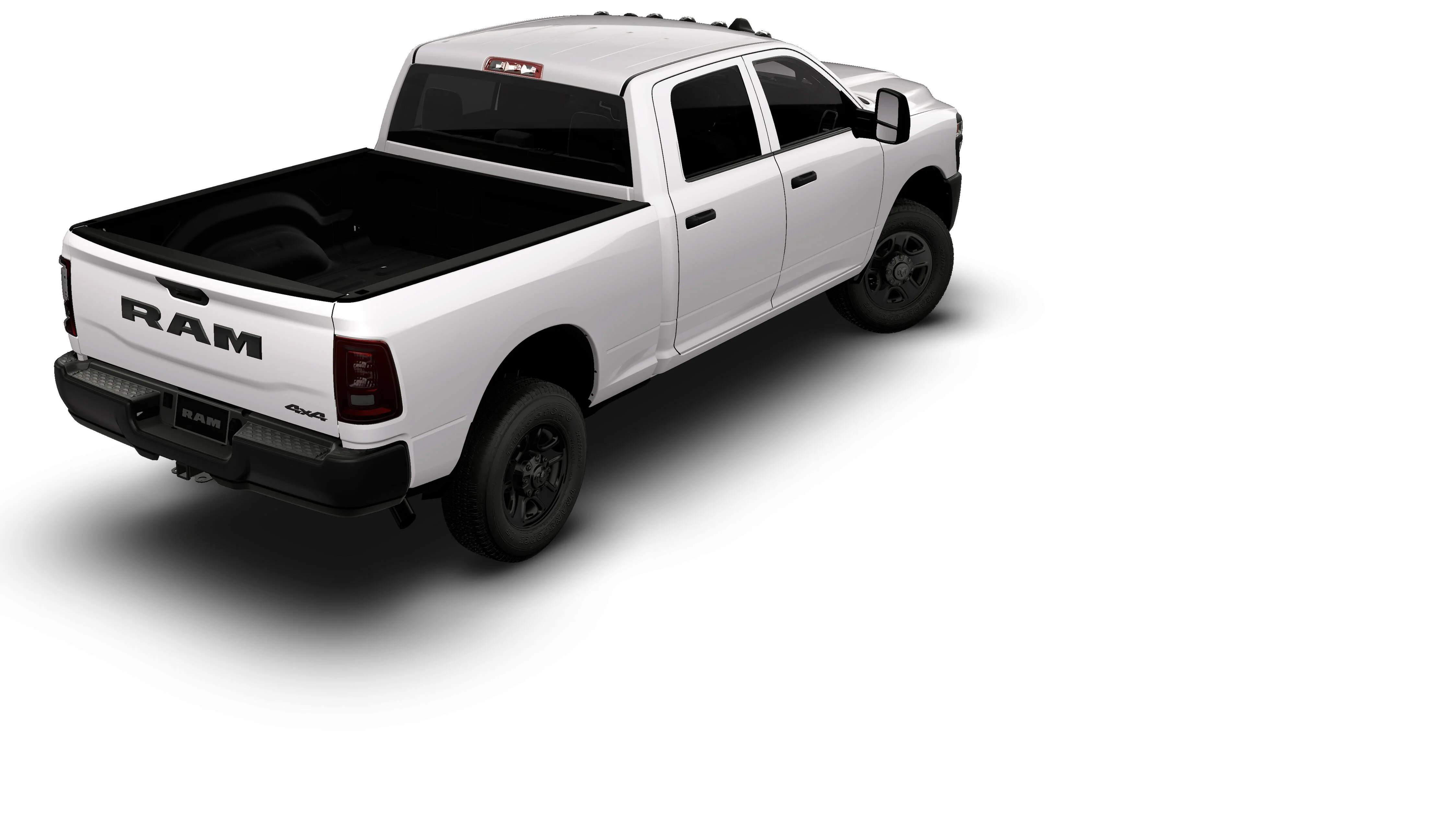 New 2026 Bright White Clear-Coat Exterior Paint RAM TRADESMAN image 14