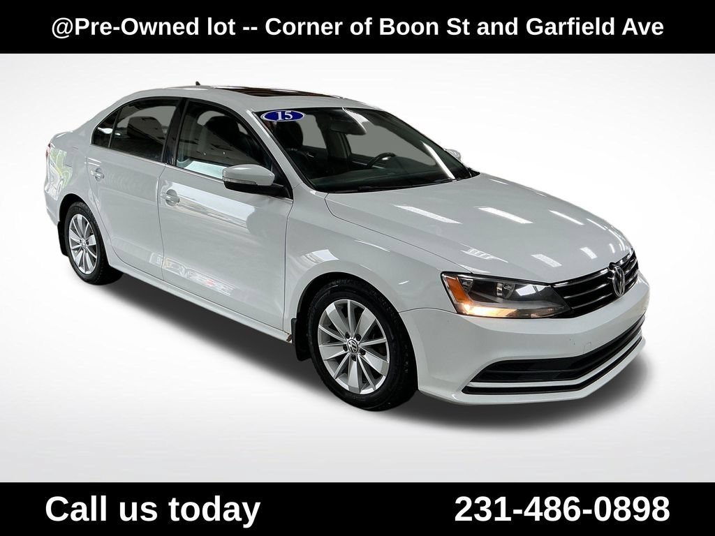 Used 2015 White Volkswagen 2.0L TDI S image 7