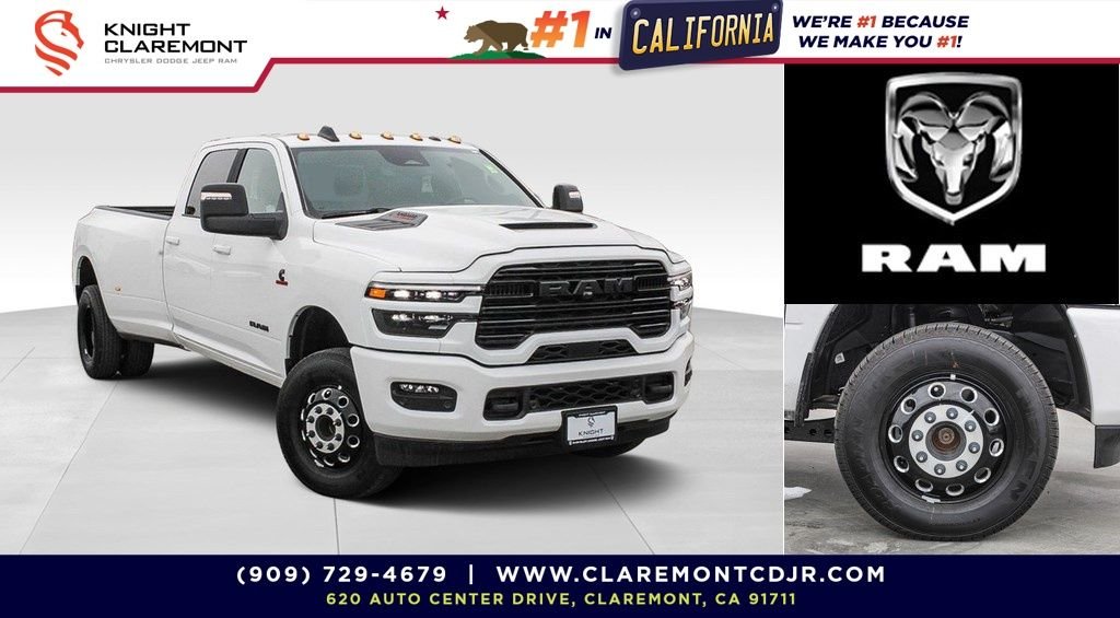 New 2026 Bright White Clearcoat Ram Laramie image 1