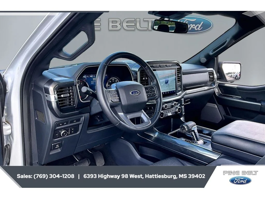 Used 2022 Space White Metallic Ford XLT image 13