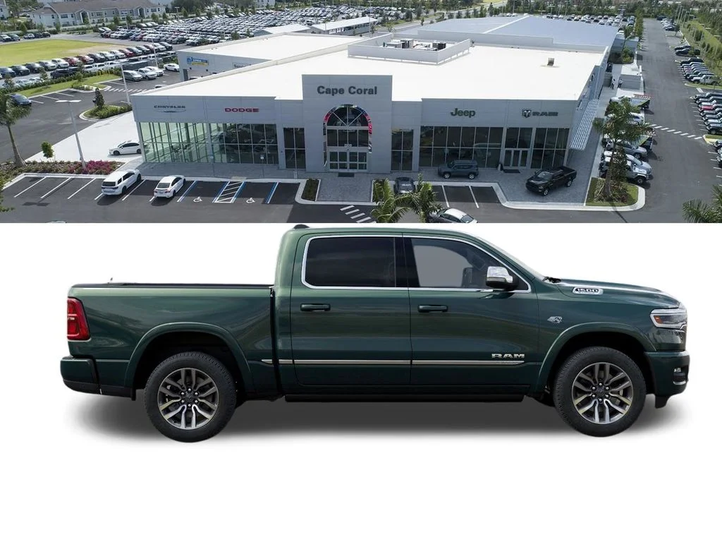 New 2026 Serrano-Green Metallic Exterior Paint RAM Limited image 23