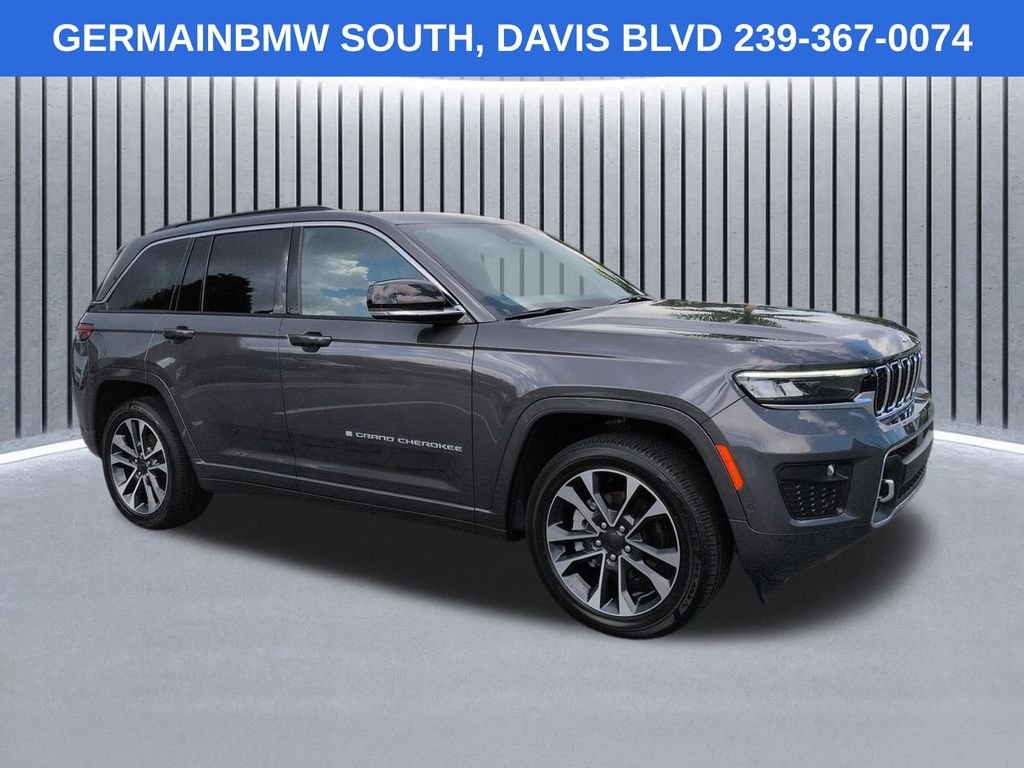Used 2024 Gray Metallic Jeep Overland image 3