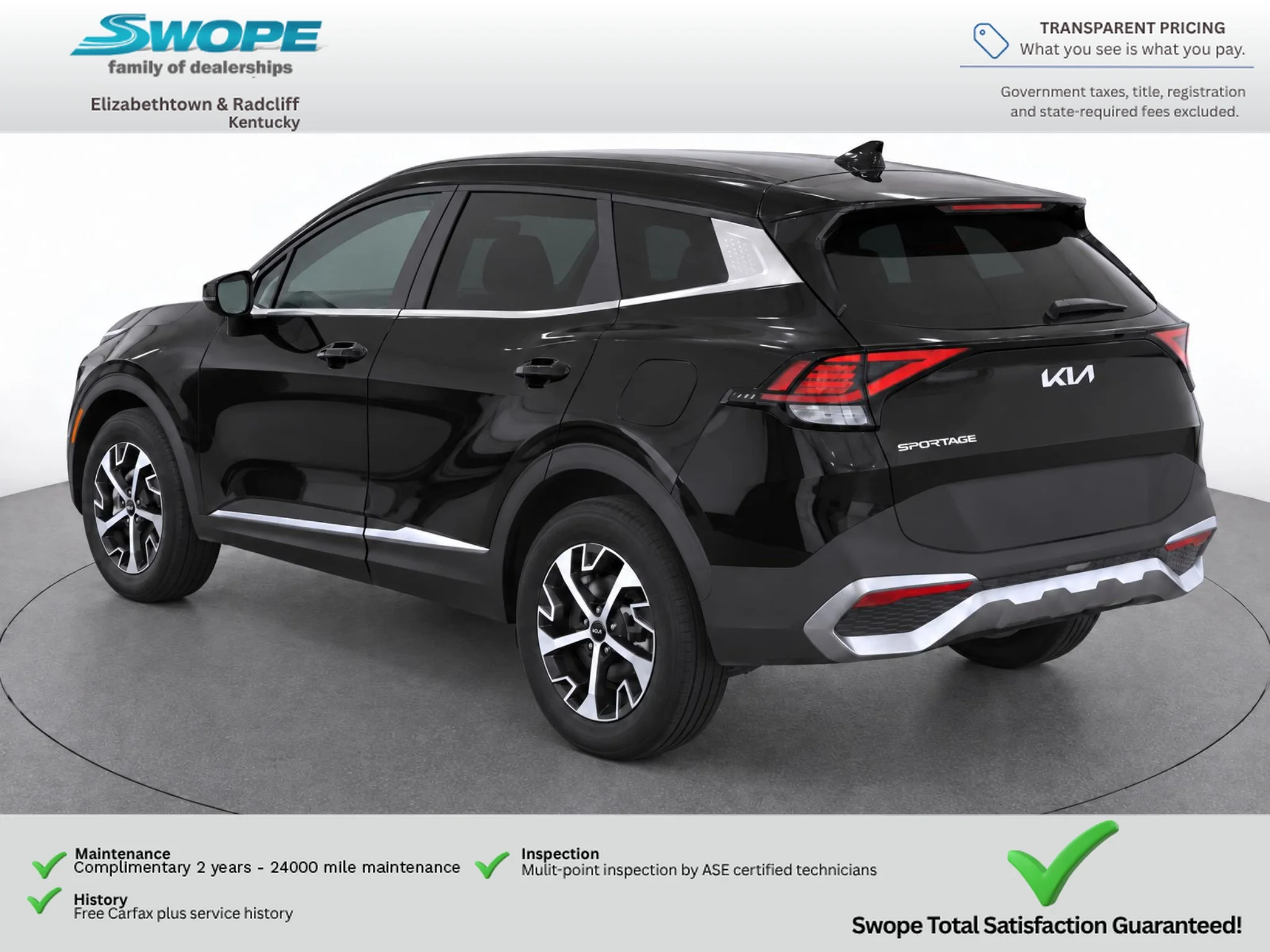 Used 2023 Ebony Black Kia EX image 7