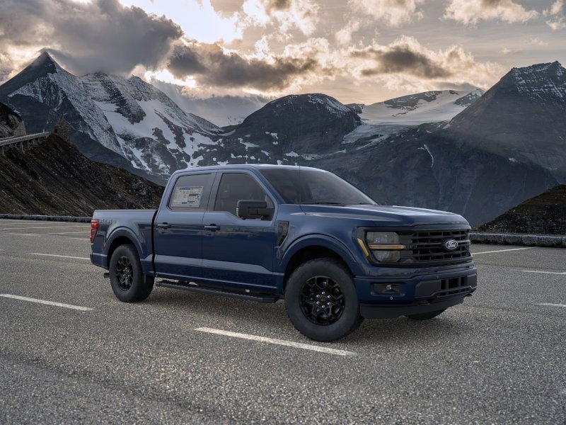 New 2026 Antimatter Blue Metallic Ford XLT image 7