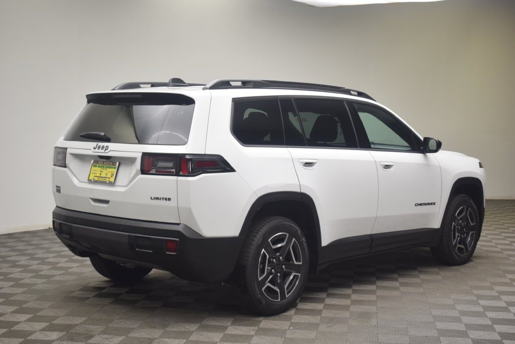 New 2026 Bright White Clear-Coat Exterior Paint Jeep Limited image 5