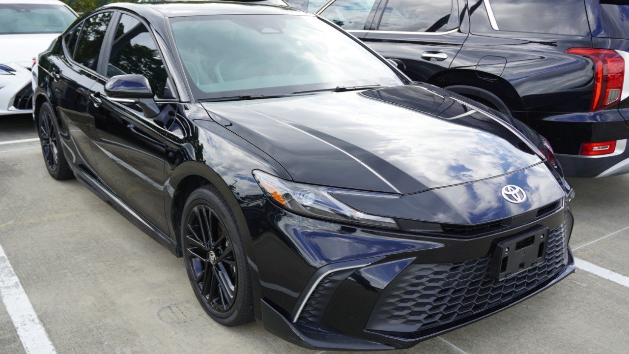 Used 2026 Black Toyota SE image 3