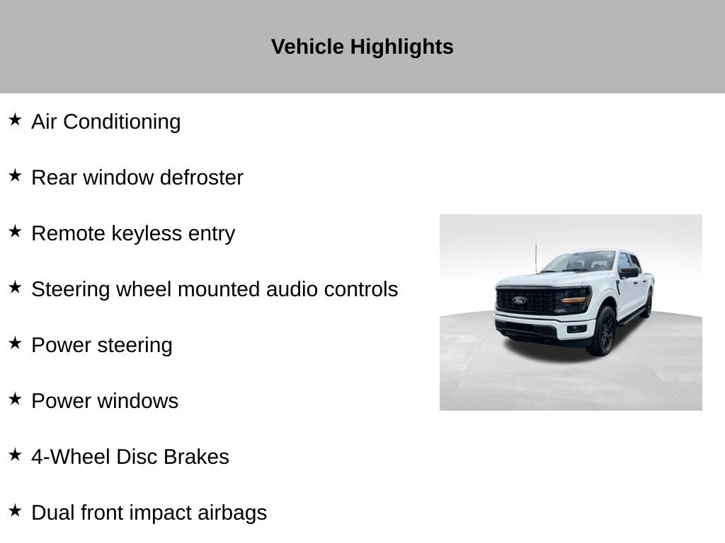 Used 2024 White Ford STX image 27
