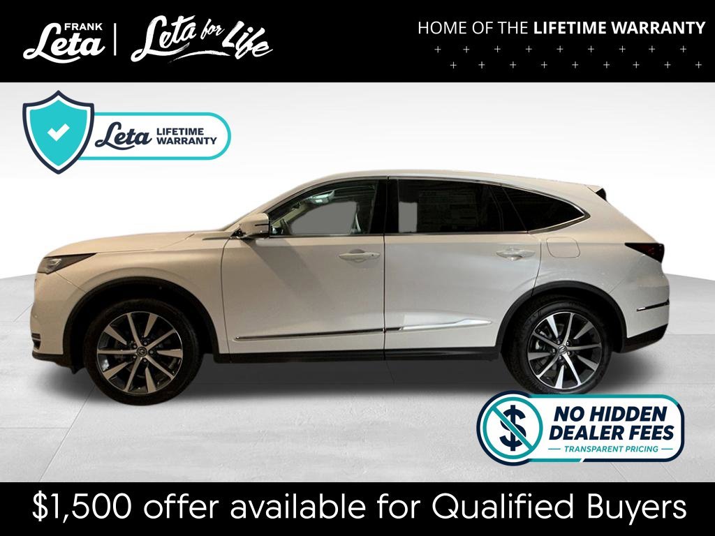 New 2026 Platinum White Pearl Acura w/Technology Package image 2