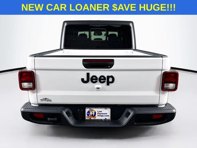 New 2026 Bright White Clear-Coat Exterior Paint Jeep Sport S image 6