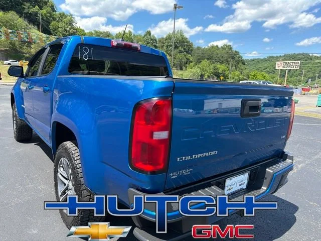 Used 2021 BRIGHT BLUE METALLIC Chevrolet 4WD Work Truck image 4