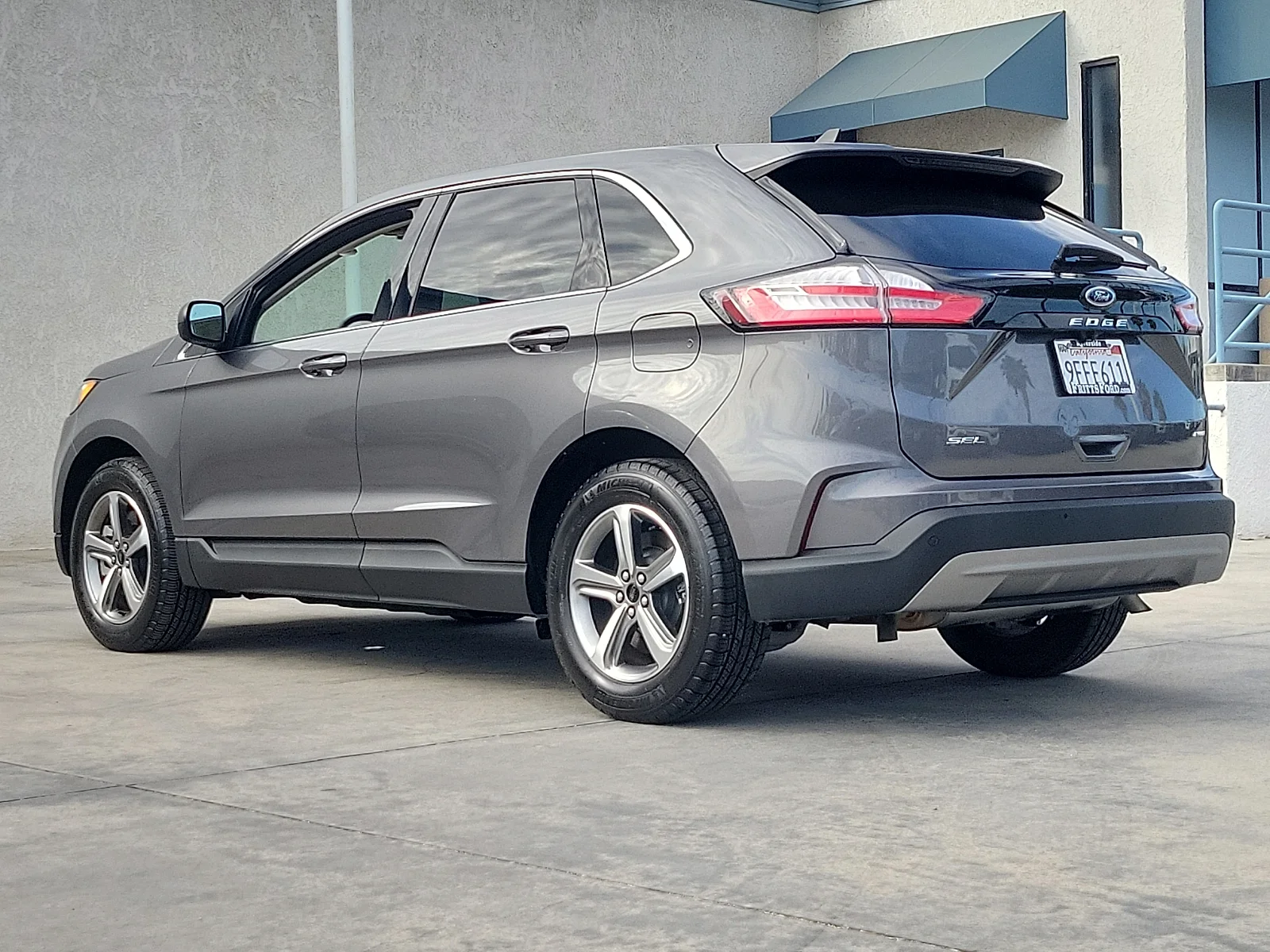 Certified Used 2023 Gray Metallic Ford SEL image 2