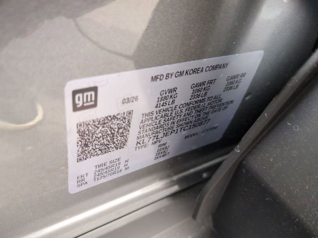 New 2026 Sterling Gray Metallic Chevrolet 2RS image 36