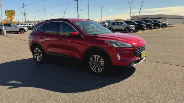 Used 2020 Red Ford SEL image 2