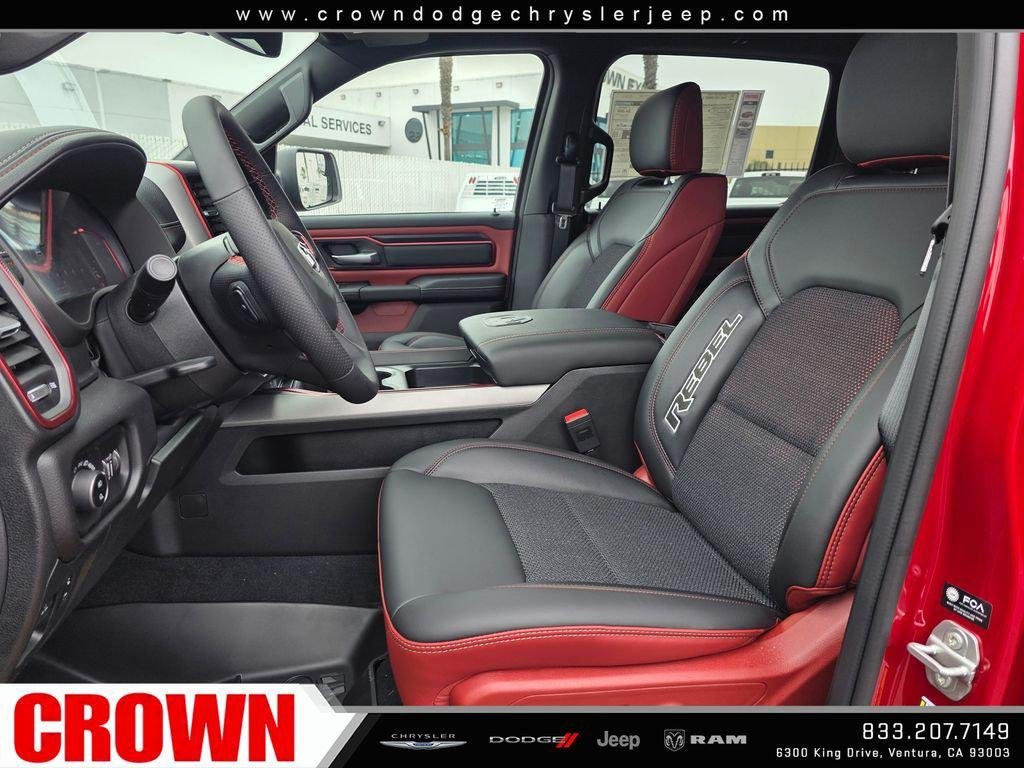 New 2026 Molten Red Pearl-Coat Exterior Paint RAM REBEL image 15