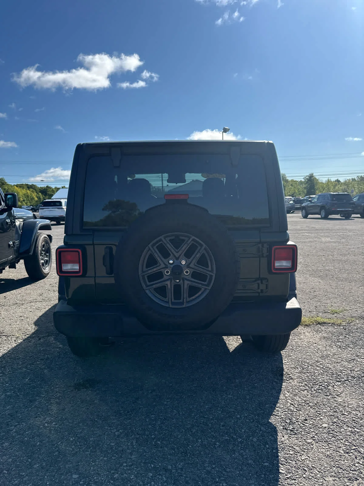 Used 2024 Sarge Green Clearcoat Jeep Sport S image 5