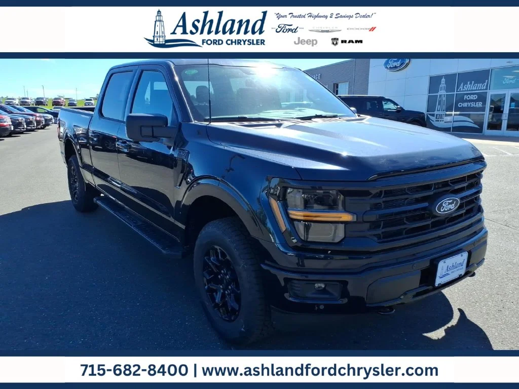 New 2026 Antimatter Blue Metallic Ford XLT image 1