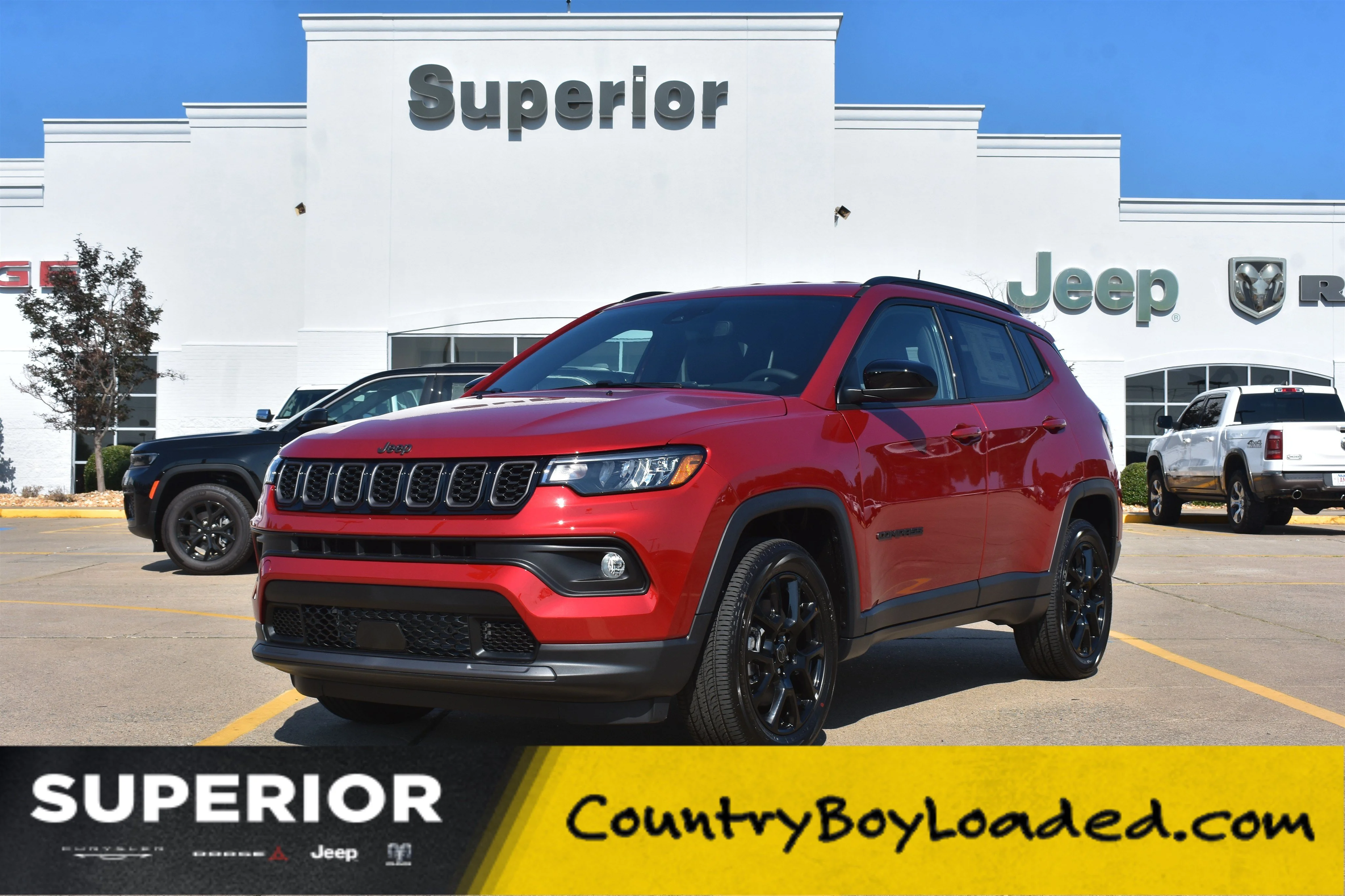 New 2026 Red Hot Pearlcoat Jeep Latitude Altitude image 1