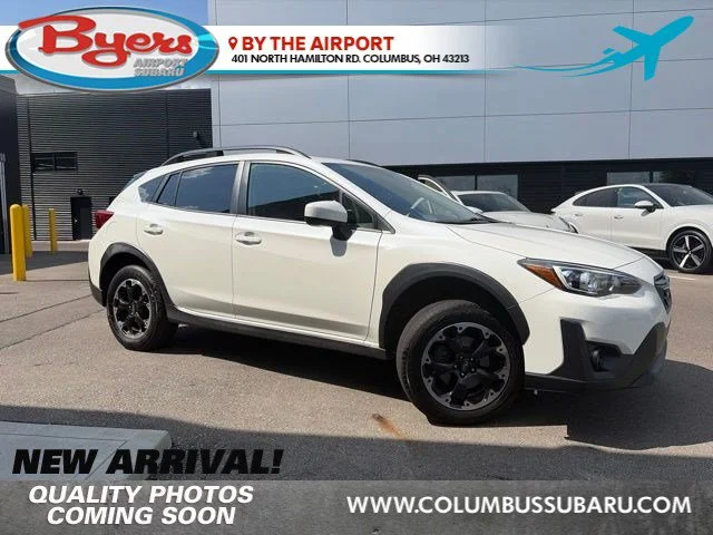 Used 2021 Crystal White Pearl Subaru Premium image 1