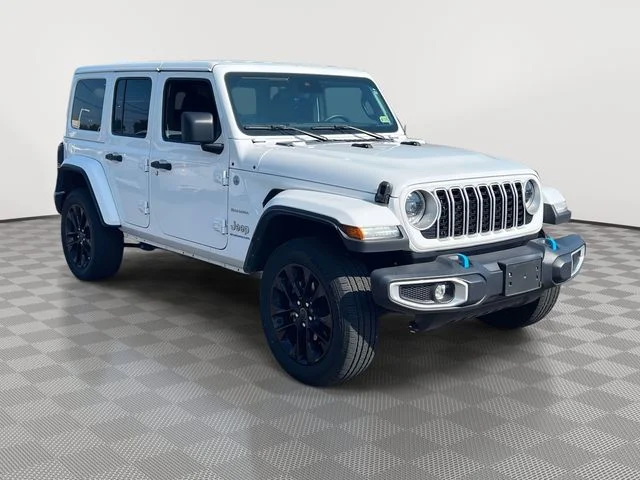 Used 2024 White Jeep Sahara 4xe image 4
