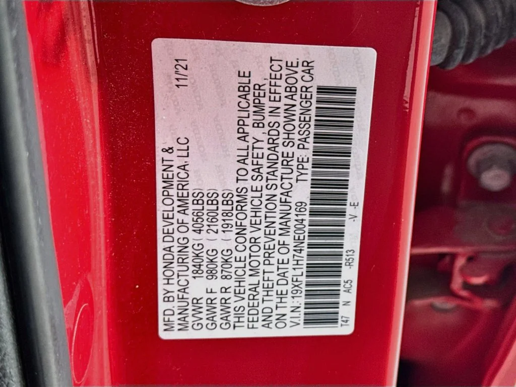 Certified Used 2022 Rallye Red Honda EX-L image 42