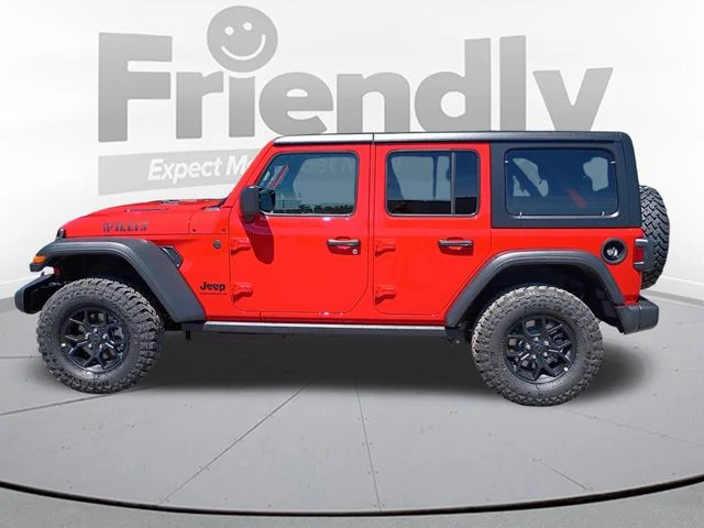 New 2026 Firecracker Red Clear-Coat Exterior Paint Jeep Willys image 8